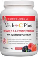 🍇 enhance your health with medi c plus lysine berry flavour (1kg) - preferred nutrition brand logo