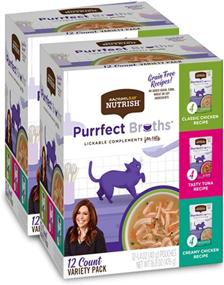 img 4 attached to 🐱 Rachael Ray Nutrish Purrfect Broths Wet Cat Food Complement, 1.4 oz (Pack of 24), Grain-Free - Buy Now!