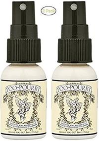 img 1 attached to 💩 Poo-Pourri Спрей для туалета "Прежде чем вы пойдете" на 1 унцию, оригинал - 2 набора по 1 унции: Решение для устранения запаха для свежего впечатления в ванной комнате.