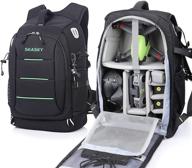 🎒 seasky warrior backpack: ultimate dji fpv combo racing drone & mavic 2 pro air2 air2s quadcopter shoulder bag with waterproof rain cover (green) logo