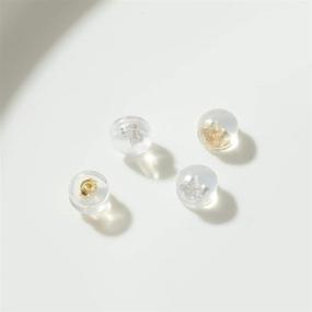 img 2 attached to Fomissky Silicone Replacements Earrings Expensive