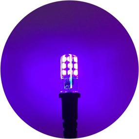 img 3 attached to 💡 2 Kits of Blacklight LED Special Effects Lights for Props, Scenery, Fluorescent Glow Paints & Pigments – 12V DC Battery Operated, Low Voltage Ultraviolet Black Lights