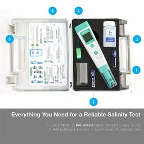 img 2 attached to 🧪 Apera Instruments Salt20 Portable Salinity Meter