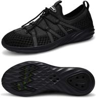 👟 vifuur barefoot athletic kayaking 6885 black men's shoes and athletic footwear логотип