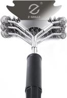 efficient cleaning companion: z grills bbq grill smoker cleaning brush and scraper (brush04) logo