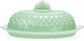 img 1 attached to Hobnail Pattern Butterdish American Mosser