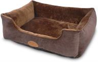 🐾 optimized search: modern rectangular pet bed by best pet supplies logo