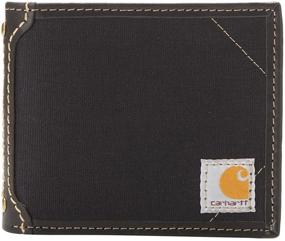 img 4 attached to 👜 Carhartt Brown Contrast Men's Billfold Wallet: Stylish & Practical Men's Accessories