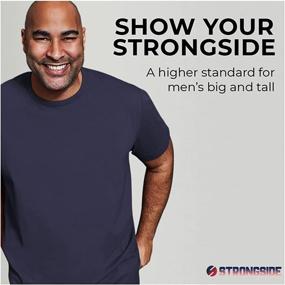 img 3 attached to 👕 Stylish Big & Tall Men's Shirts: STRONGSIDE Men's Clothing & T-Shirts Collection