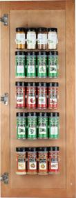 img 4 attached to 🌶️ Efficient Spice Storage Solution: Spice Rack 36 Spice Gripper with Spice Racks Strips for Cabinet Door - Spice Clips Organizer with Stick or Screw Option for Convenient Spice Storage