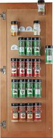 img 1 attached to 🌶️ Efficient Spice Storage Solution: Spice Rack 36 Spice Gripper with Spice Racks Strips for Cabinet Door - Spice Clips Organizer with Stick or Screw Option for Convenient Spice Storage