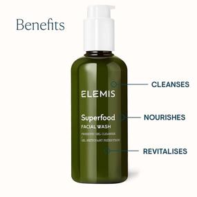 img 2 attached to 🌿 ELEMIS Superfood Prebiotic Gel Facial Wash: Gentle Cleansing for Fresh, Glowing Skin