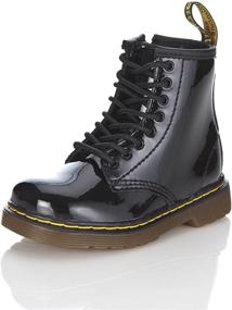 img 1 attached to 👟 Черные детские кроссовки Black Brooklee от Dr. Martens