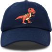 dalix tyrannosaurus t rex dinosaur baseball boys' accessories logo
