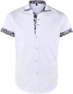 👔 men's collared button-down sleeve shirts by jandukar clothing logo