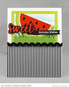 img 1 attached to 🖤 Bold and Beautiful: Black White Stripes Paper Pack