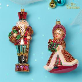 img 2 attached to Miss Christmas Collection Nutcracker Ornament