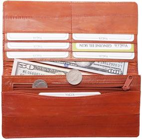 img 4 attached to Vidlea Authentic Wallet Credit Card Organizer for Women - Handbag Accessory with Wallet Function