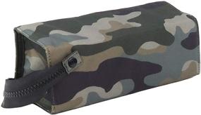 img 3 attached to 🎒 Conquer the Classroom with Twelvelittle Kids Adventure Pencil Case in Camo!