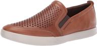 ecco collin perforated sneaker men's shoes in size 12.5 logo