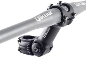 img 1 attached to 🚲 Adjustable 0-60 Degree Bike Stem: Enhance Performance for Road Bike, Mountain Bike, MTB, BMX (Fits 1.25"/31.8mm Handlebar)