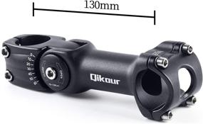 img 2 attached to 🚲 Adjustable 0-60 Degree Bike Stem: Enhance Performance for Road Bike, Mountain Bike, MTB, BMX (Fits 1.25"/31.8mm Handlebar)