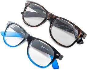 img 3 attached to Vintage Reading Glasses Value Pack: Specs Retro 80's Style for Nostalgic Eyewear Lovers!