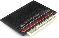 otto angelino genuine leather wallet logo