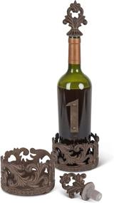 img 3 attached to 🍾 Acanthus Wine Bottle Holder and Stopper by GG Collection - Enhanced for SEO