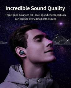 img 1 attached to 🎧 Piqeir Wireless Earbuds: Bluetooth Headphones for Gaming and Music, with USB C Charging, Noise Cancelling, and APTX Low Latency – Compatible with Android and iPhone