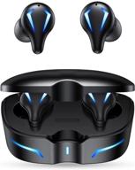 🎧 piqeir wireless earbuds: bluetooth headphones for gaming and music, with usb c charging, noise cancelling, and aptx low latency – compatible with android and iphone logo