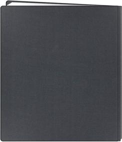 img 2 attached to 📚 Pioneer Family Treasures Deluxe Fabric Memory Book, 12x15 Inches - Midnight Blue
