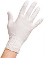 🧤 safeguard small latex powder-free gloves - pack of 100 logo