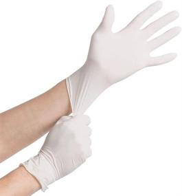 img 2 attached to 🧤 Safeguard Small Latex Powder-Free Gloves - Pack of 100