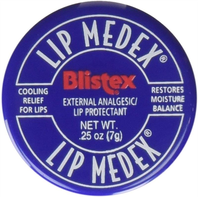 blistex medex external analgesic protectant 로고