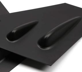 img 3 attached to 🚘Высококачественная крышка луверсов на оконные щитки YUZHONGTIAN Auto Trims Co., Ltd для Subaru WRX STi - эксклюзивный матово-черный набор из 2 шт.