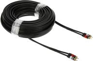 🔌 monoprice premium rca cable - 100ft, black, 2 rca plug to 2 rca plug, male to male, 22awg – boost seo logo