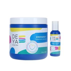 img 4 attached to Deya Emergencia Reparadora Hidratante Mask: Hydrating Protein Repair with Argan, Olive, Macadamia, and Avocado Oils - 16 OZ