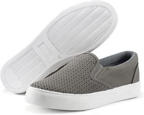 img 3 attached to JENN ARDOR Sneakers Perforated Comfortable Women's Shoes in Athletic