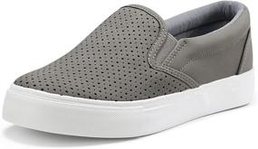 img 4 attached to JENN ARDOR Sneakers Perforated Comfortable Women's Shoes in Athletic