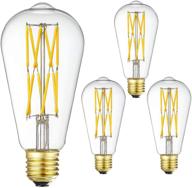 💡 vintage edison dimmable bulb - 1200lm equivalent logo