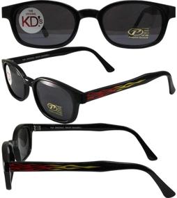 img 4 attached to 🕶️ High Performing Original KDs Polarized Sunglasses: Perfect for Motorcycle Enthusiasts!