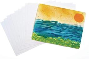 img 3 attached to 📄 Pacon Corporation 4925 Watercolor Paper: Quality 90lb, 9-Inch x 11-Inch, 50SH/PK, White