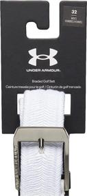 img 2 attached to Under Armour Men's Steel Braided Accessories and Belts