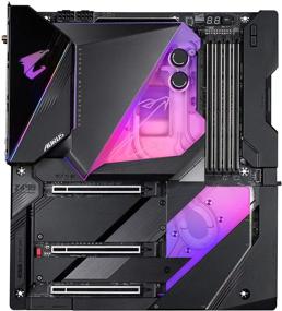 img 3 attached to 🎮 GIGABYTE Z490 AORUS Xtreme WF Gaming Motherboard - Intel LGA1200, Z490, E-ATX, All-In-One Monoblock, 3xM.2 Thermal Guard, SATA 6Gb/s, USB 3.2 Gen 2, Intel WiFi 6, Dual Thunderbolt 3, ESS9218 DAC, Aquantia 10GbE