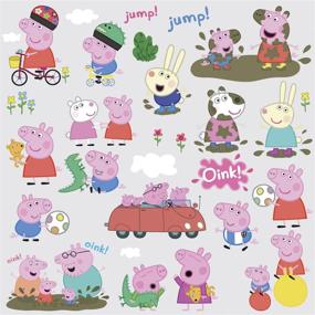 img 2 attached to 🐷 Peppa The Pig Peel and Stick Wall Decals - RoomMates RMK3183SCS