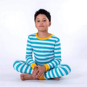 img 2 attached to Premium Fair Trade Certified Organic Cotton Footless PJs for Mighty Boys and Girls - Perfect for Toddlers and Kids