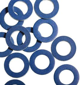 img 2 attached to 🔧 Set of 12 Oil Drain Plug Gasket Crush Washer Seals (Part 90430-12031) for Toyota Prius, Tundra, Sienna, Highlander, Lexus Avalon, Camry, Corolla, Tacoma, 4Runner, and RAV4