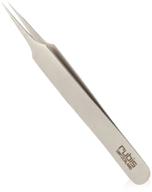 swiss-made rubis needle nose tweezer for precise hair removal logo