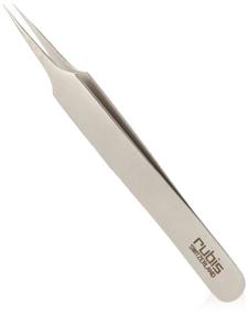 img 3 attached to Swiss-Made Rubis Needle Nose Tweezer for Precise Hair Removal